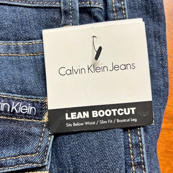 Calvin Klein boot cut jeans 2 Pairs size 6x30 New - Picture 3 of 7